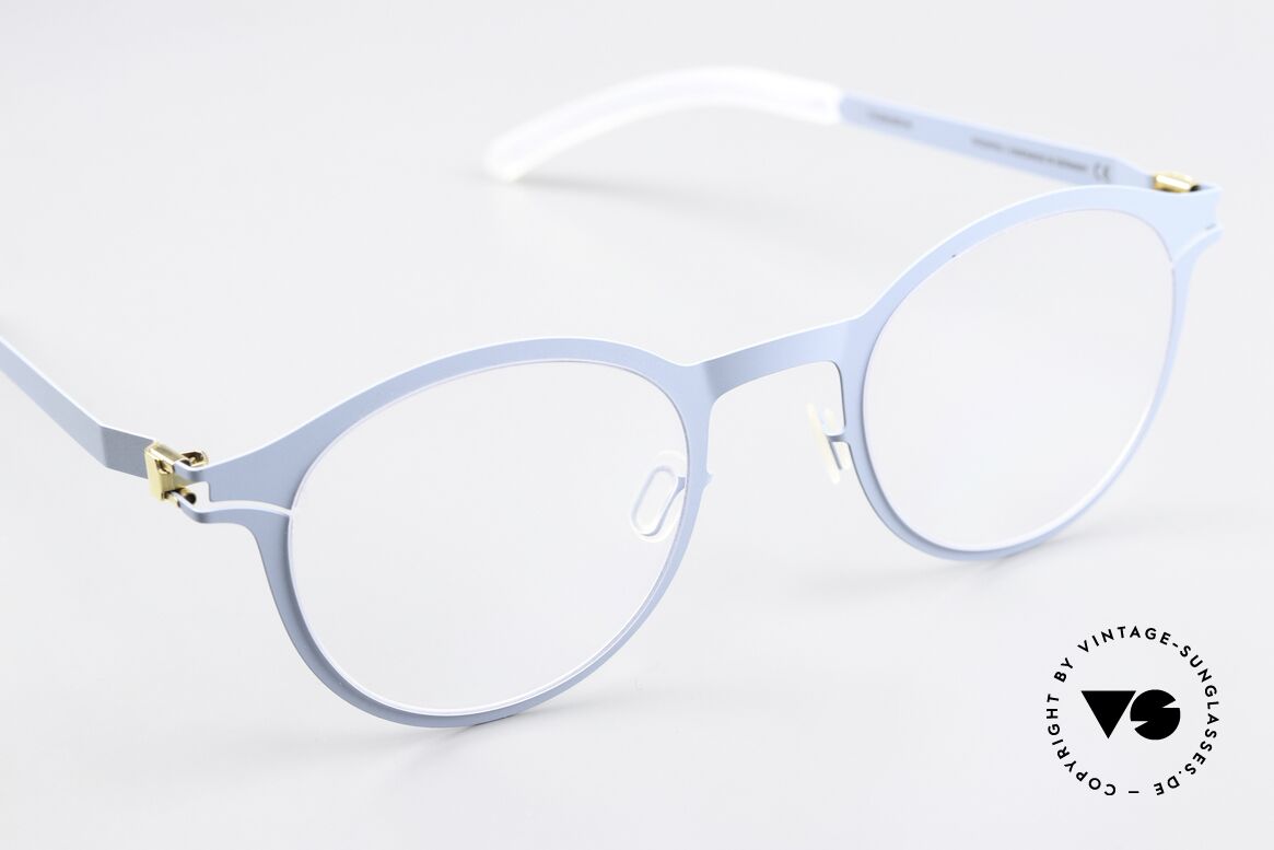 Mykita Benny Panto Brille In Himmelblau, ungetragenes Modell mit originalem Etui von Mykita, Passend für Herren und Damen