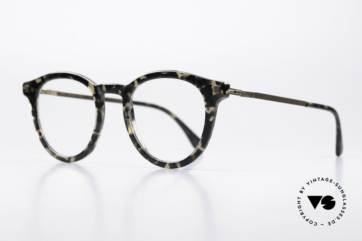 Mykita Elve Edle Pantobrille Antigua Gold, Brillenfassung d. LITE-Kollektion (Damen & Herren), Passend für Herren und Damen