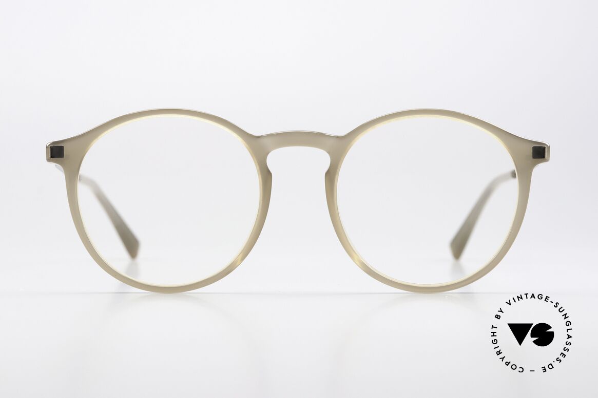 Mykita Oki Pantobrille Zeitlos Unisex, Brille der LITE-Kollektion mit Azetat-Brillenfront, Passend für Herren und Damen