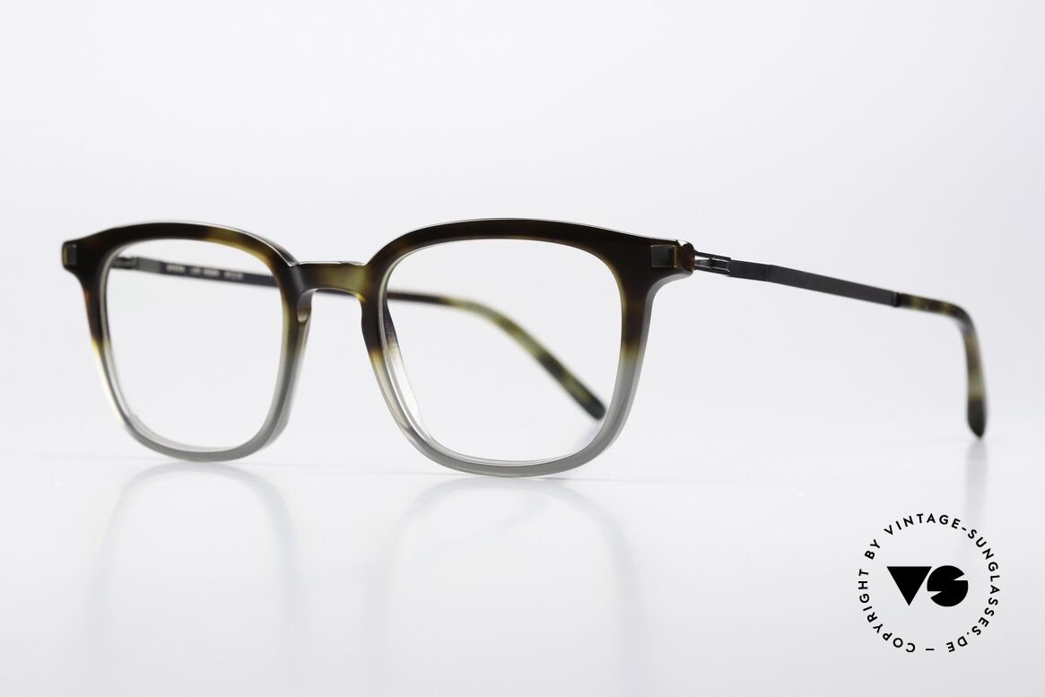 Mykita Hegon Santiago Gradient / Gray, Azetat-Front mit charakteristischen Mykita-Bügeln!, Passend für Herren und Damen