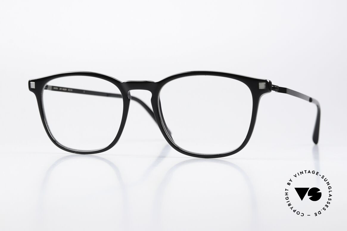 Mykita Haldur Zeitlose Schwarze Fassung, Mykita Unisex Brille, HALDUR, Gr. 52-19, color 824, Passend für Herren und Damen