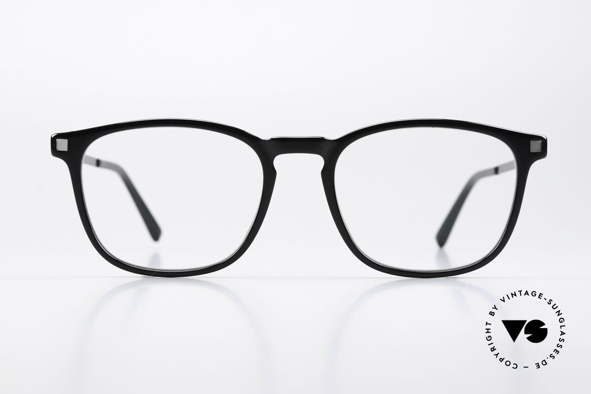 Mykita Haldur Zeitlose Schwarze Fassung, klassische Brille, LITE-Kollektion (Damen & Herren), Passend für Herren und Damen