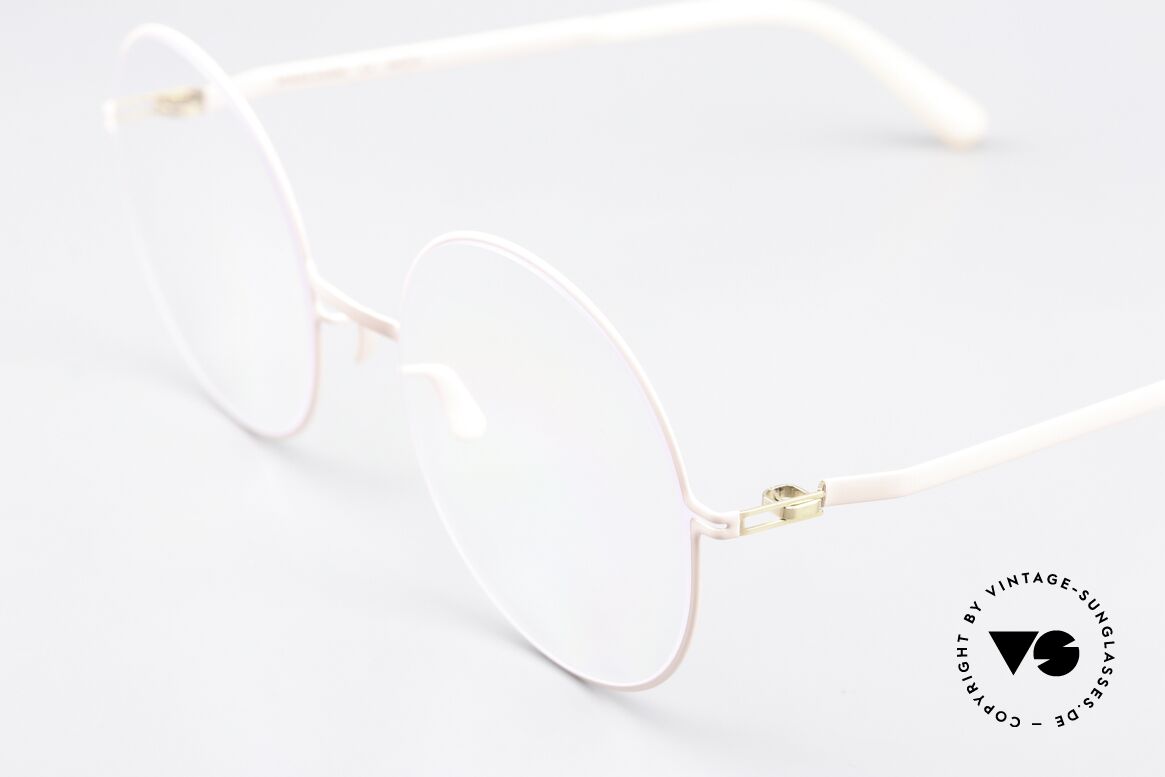 Mykita Studio 5.3 Damenbrille Zart Pink Rose, ein experimentelles Designprojekt mit CHARAKTER, Passend für Damen