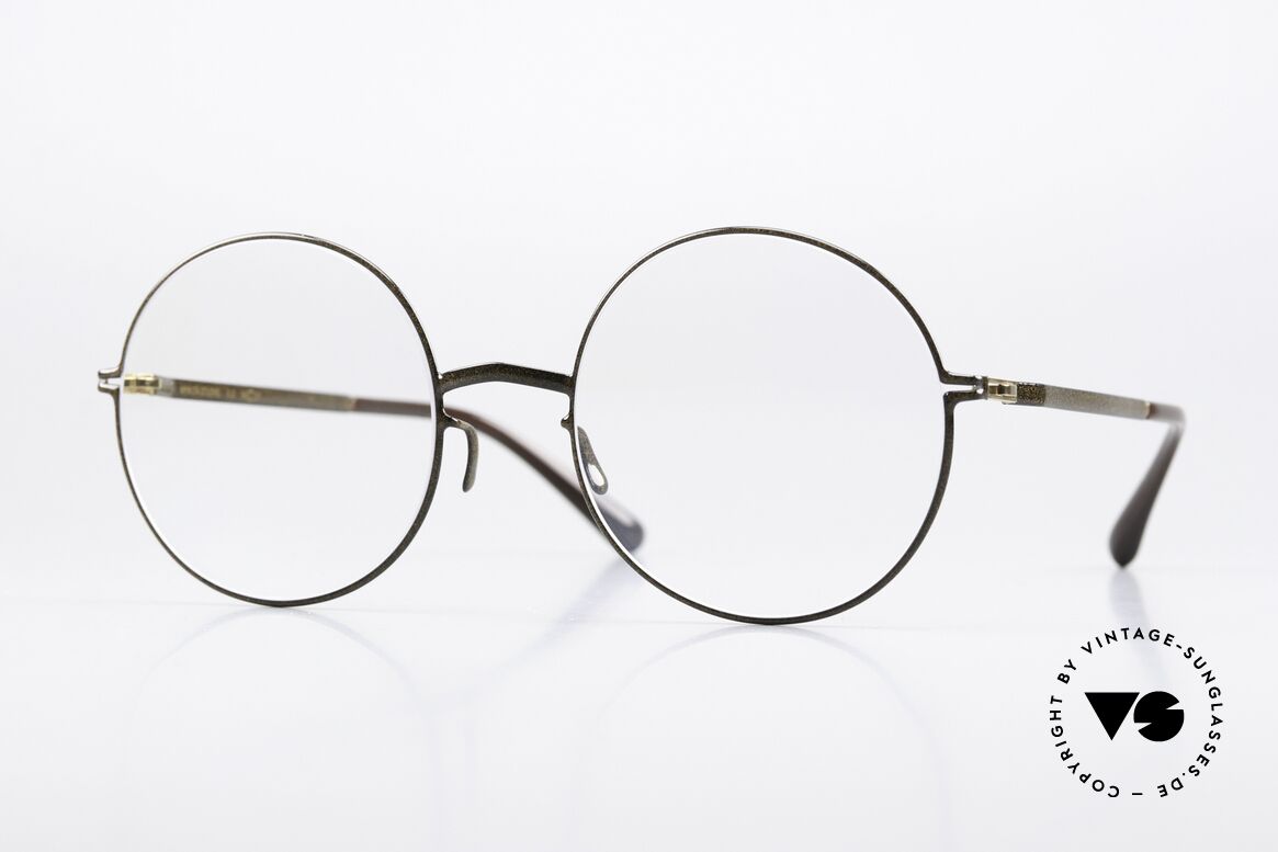 Mykita Studio 5.3 Runde Brille In Dusty Rust, MYKITA Studio 5.3 Designerbrille, in Größe 54-21, Passend für Damen