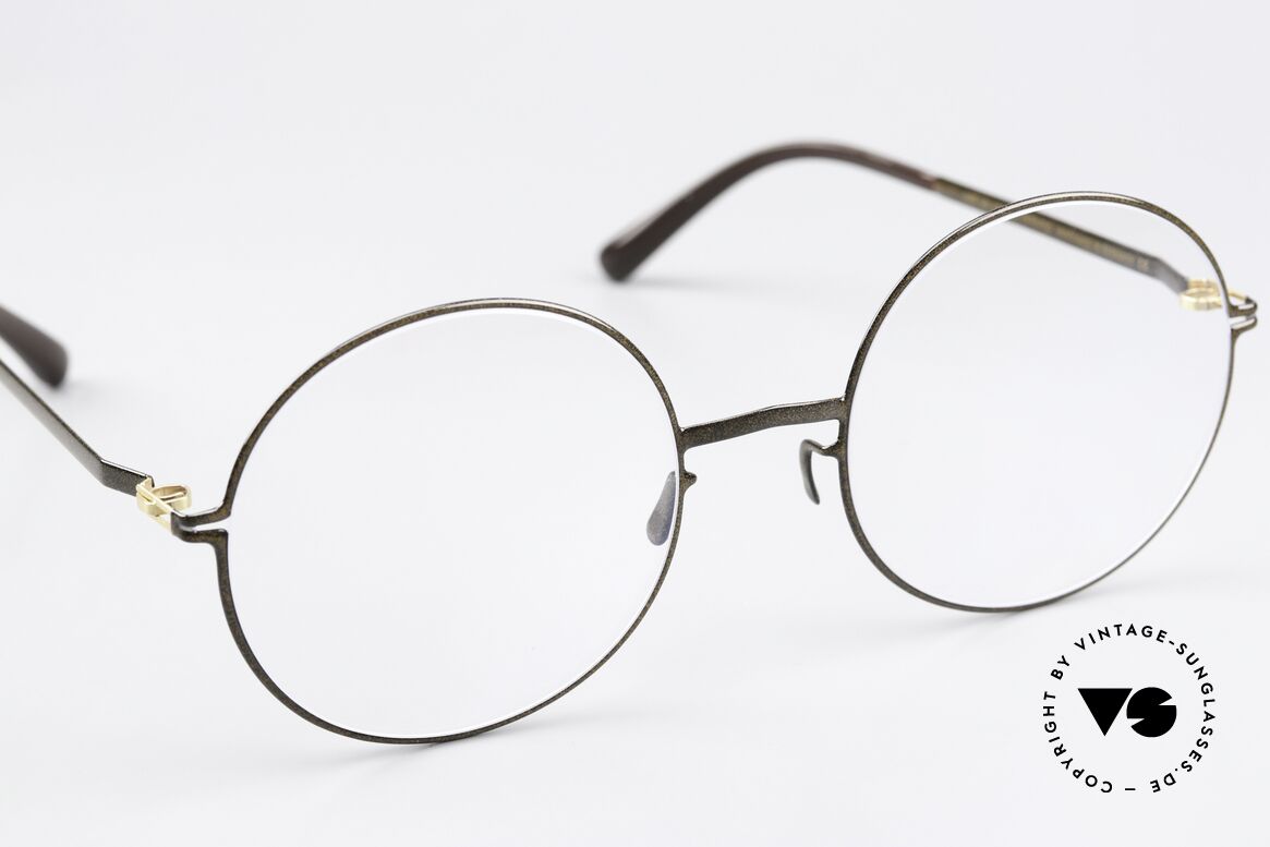 Mykita Studio 5.3 Runde Brille In Dusty Rust, STUDIO-Serie 5.3 wurde 2015-17 in Berlin gefertigt, Passend für Damen