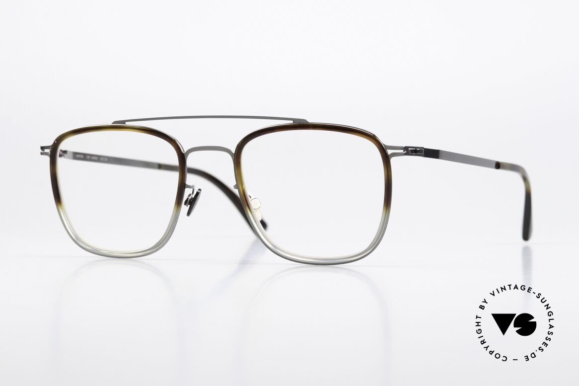 Mykita Hanno Eckige Brille Santiago Gray, Mykita Brille, Modell HANNO, Größe 49-20, col. 952, Passend für Herren und Damen