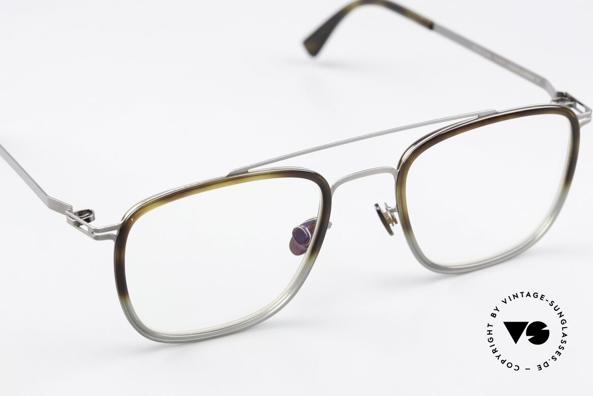 Mykita Hanno Eckige Brille Santiago Gray, ungetragenes Modell von 2017, mit orig. Verpackung, Passend für Herren und Damen