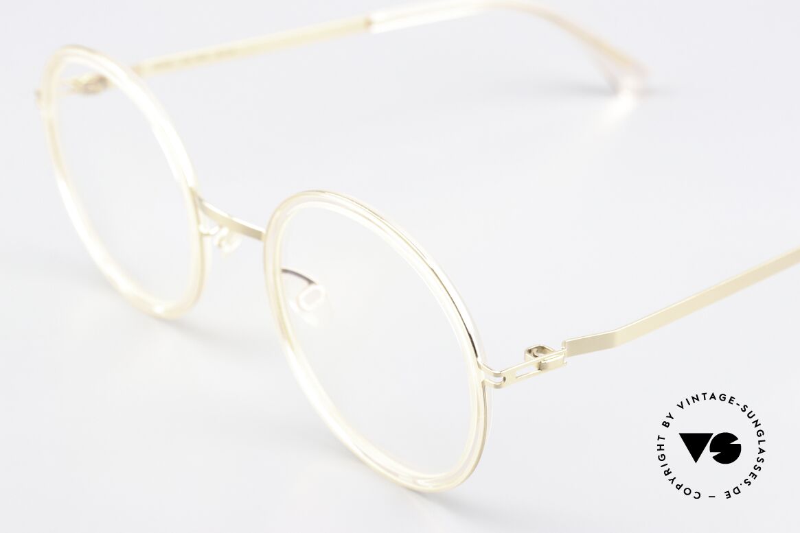 Mykita Meja Champagne Gold / Rose Water, wohlbekannte Spitzenqualität; handmade in Germany, Passend für Damen