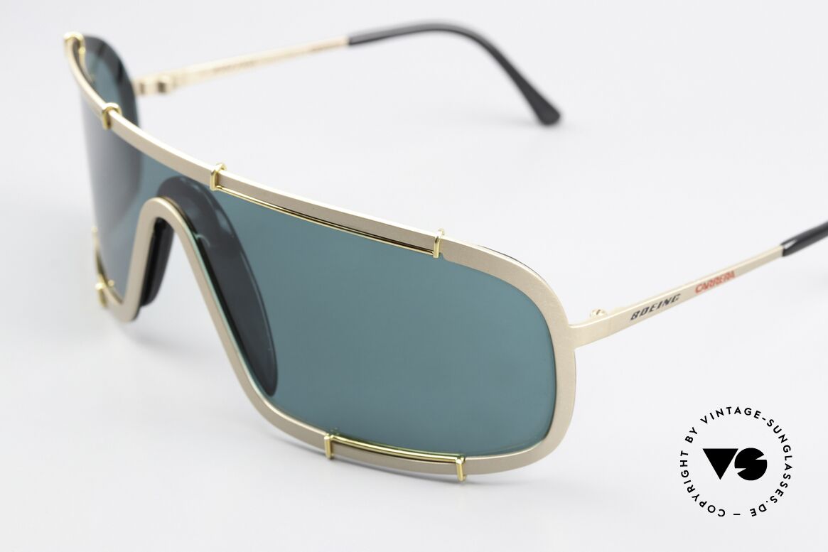 Boeing 5708 80s Luxus Sport Sonnenbrille, ungetragene Rarität mit minimalsten Lagerungsspuren, Passend für Herren