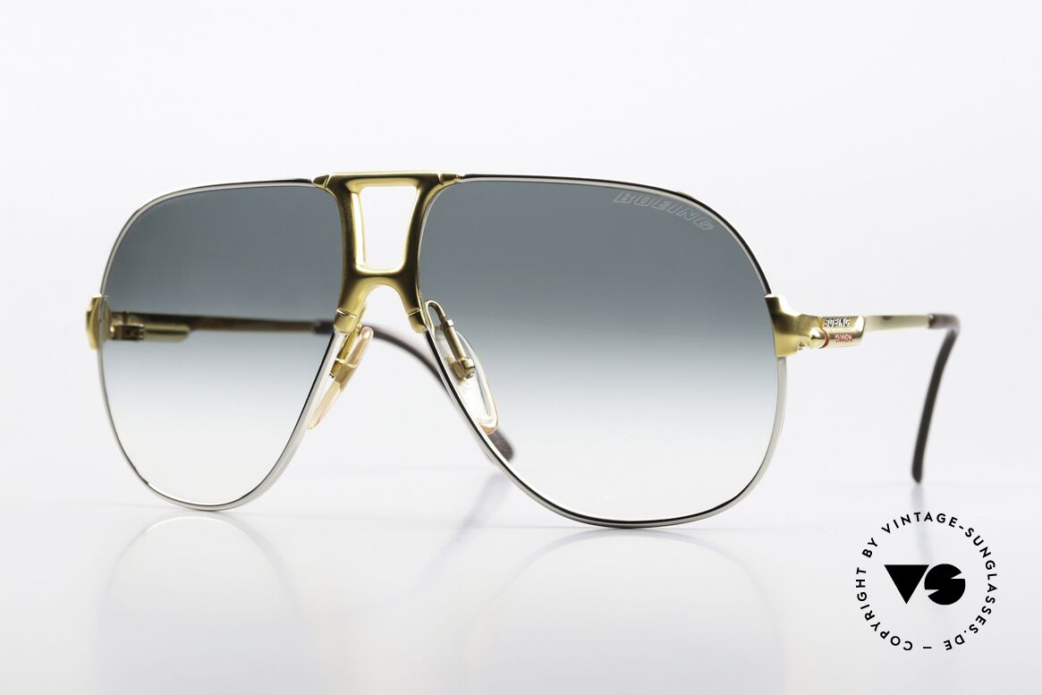 Boeing 5700 Berühmte 80er Piloten Brille, The BOEING Collection by Carrera von 1988/1989, Passend für Herren und Damen