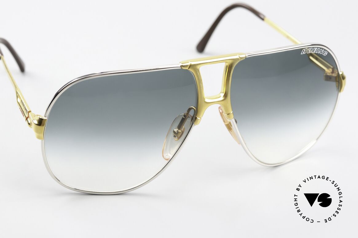 Boeing 5700 Berühmte 80er Piloten Brille, ungetragene Rarität; geliefert in einem Persol Etui, Passend für Herren und Damen