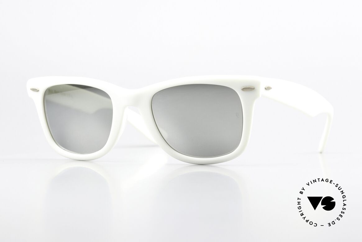 Ray Ban Wayfarer I USA Silber Verspiegelt B&L, Wayfarer: der absolute Sonnenbrillenklassiker, Passend für Herren und Damen