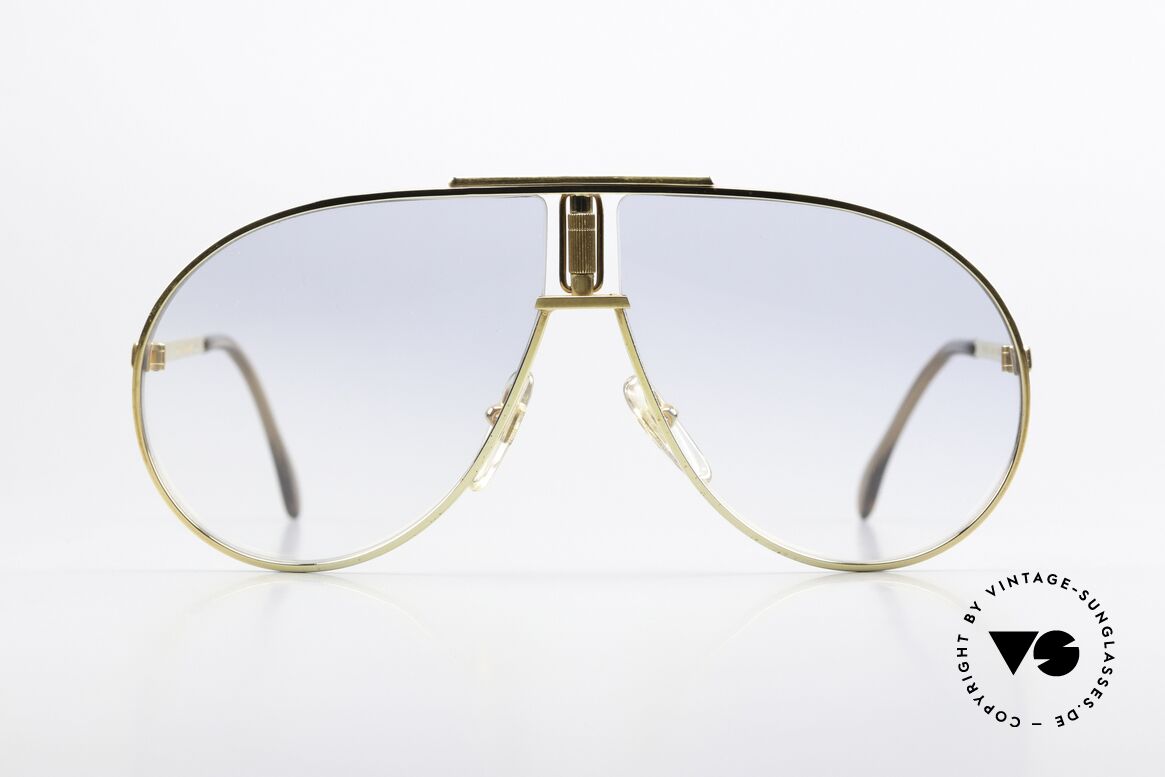 Alpina Quattro Filmsonnenbrille Von 1988, QUATTRO: legendäres Designerstück in Größe 62-12, Passend für Herren