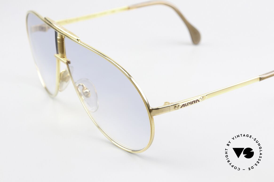 Alpina Quattro Filmsonnenbrille Von 1988, ungetragene Rarität im unberührten Originalzustand!, Passend für Herren