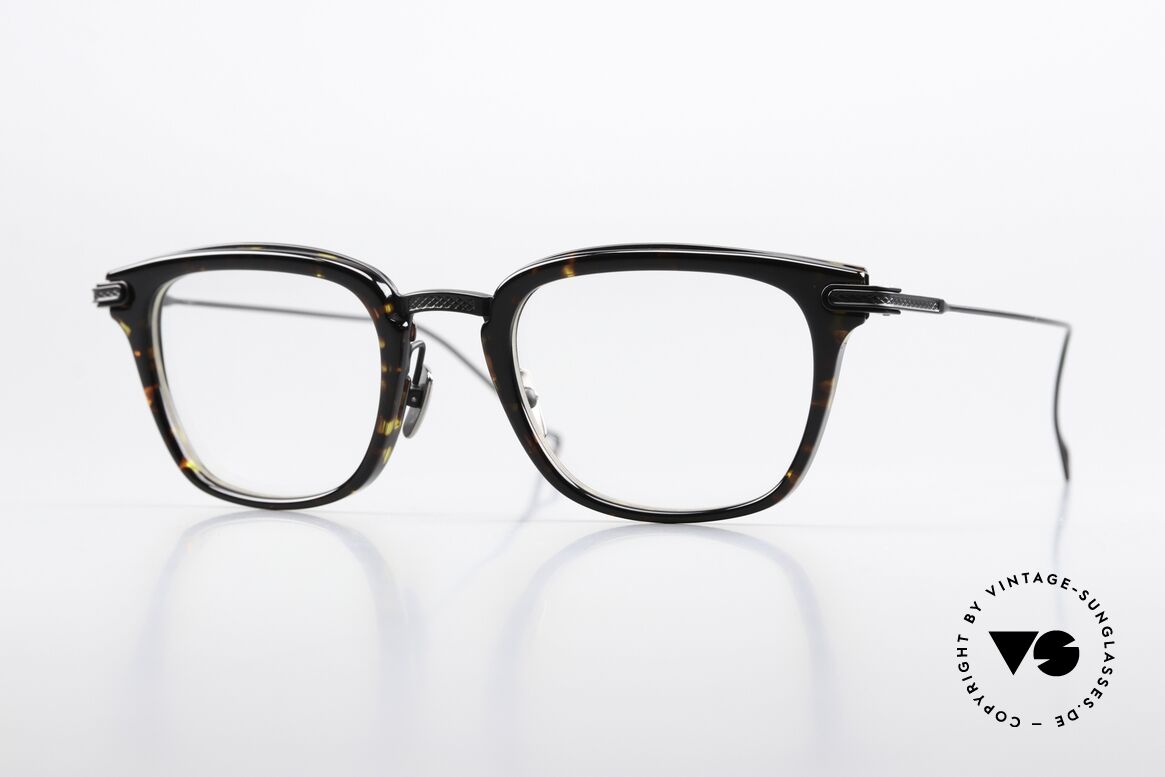 DITA Stateside Edle Herrenbrille Klassisch, DITA Stateside DRX-2066-C-TRT-BLK in Größe 48/21, Passend für Herren