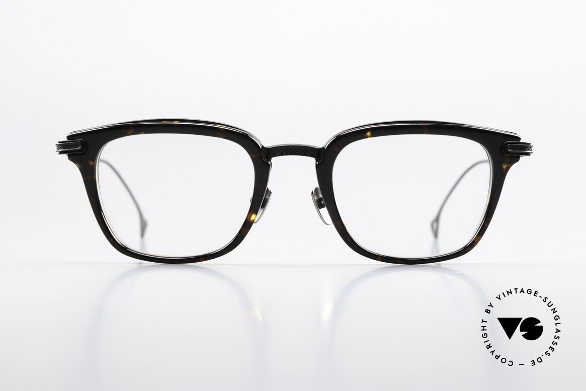 DITA Stateside Edle Herrenbrille Klassisch, elegante Herrenbrille; Titan und Azetat-Kombination, Passend für Herren
