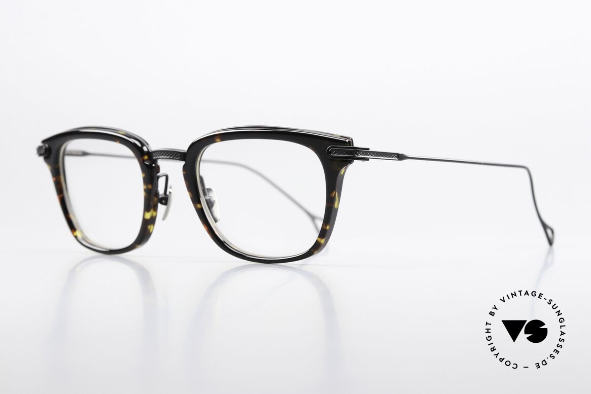 DITA Stateside Edle Herrenbrille Klassisch, ein sehr klassisches Modell in 'schildpatt' & schwarz, Passend für Herren