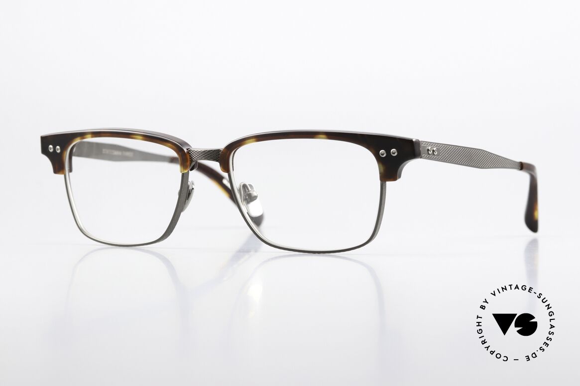 DITA Statesman Three Sehr Markante Herrenbrille, DITA Statesman-Three, DRX-2064-D-TKT-GUN-55, Passend für Herren