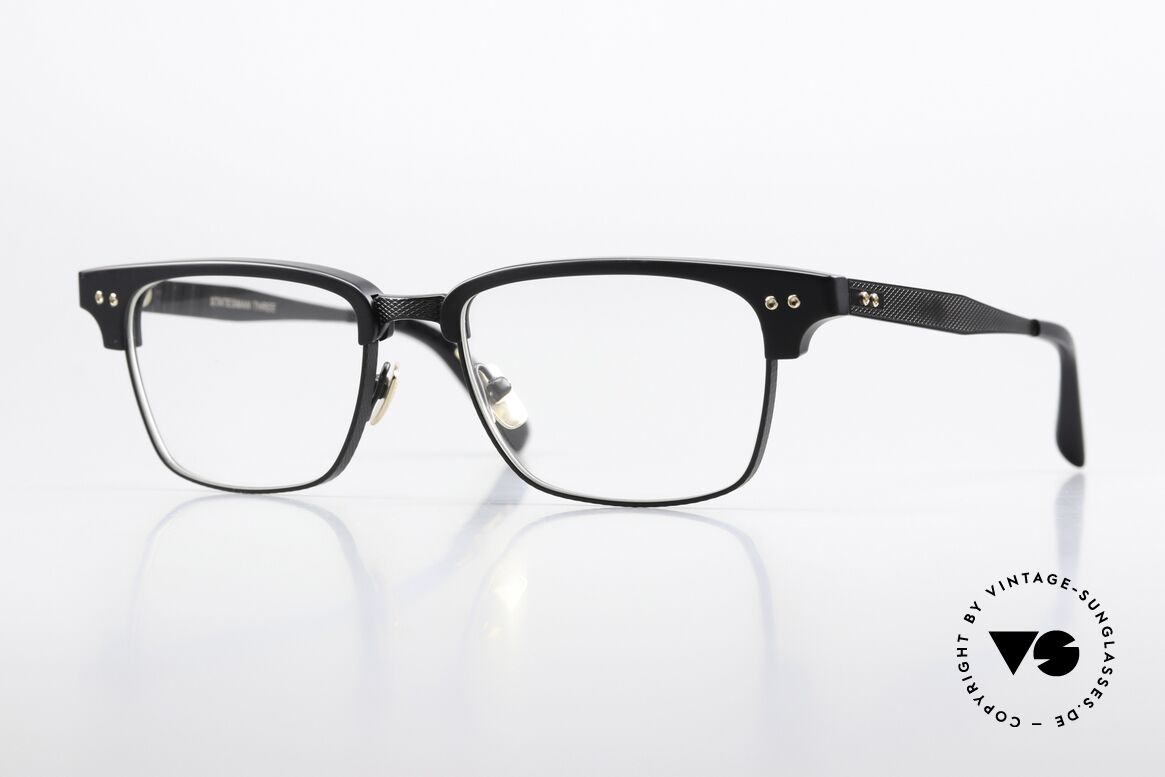 DITA Statesman Three Extra Large Herrenbrille, DITA Statesman-Three Brille, DRX-2064-C-BLK-55, Passend für Herren