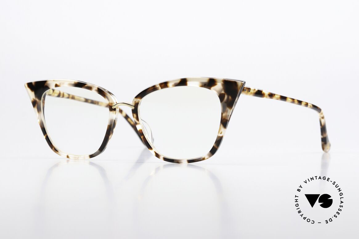 DITA Rebella Feminine Designerbrille LA, DITA Rebella, Damen-Brille DRX-3031-E-CMT-GLD, Passend für Damen