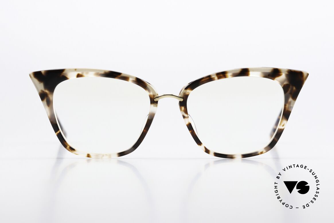 DITA Rebella Feminine Designerbrille LA, eine grandiose Azetat-Fassung mit Titanium-Inlay, Passend für Damen