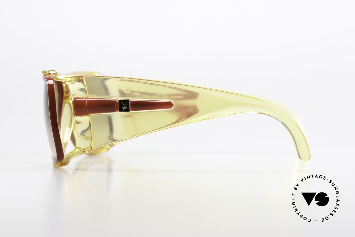 Playboy 4561 Sammler Sonnenbrille 1982, ungetragene Rarität (geliefert im BVLGARI Etui), Passend für Herren und Damen