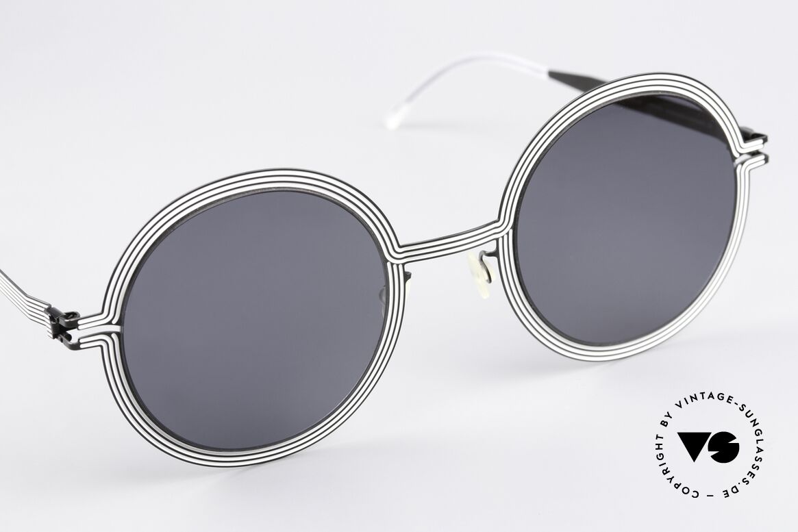 Mykita Studio 6.3 XXL Designer Sonnenbrille, dadurch wird fast ein psychedelischer Effekt erzeugt, Passend für Damen