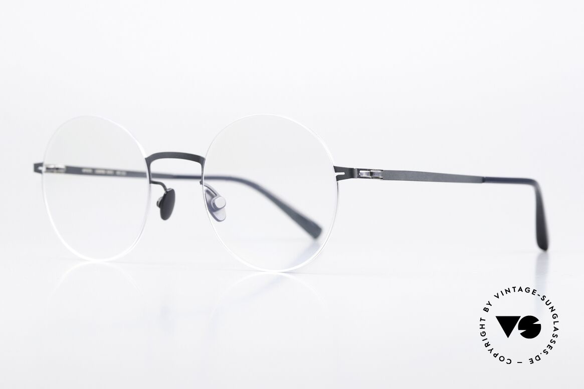 Mykita Kayo Rahmen Silver / Indigo Blau, Farbcode 271: Silver / Indigo Blue; eine Unisex-Brille, Passend für Herren und Damen