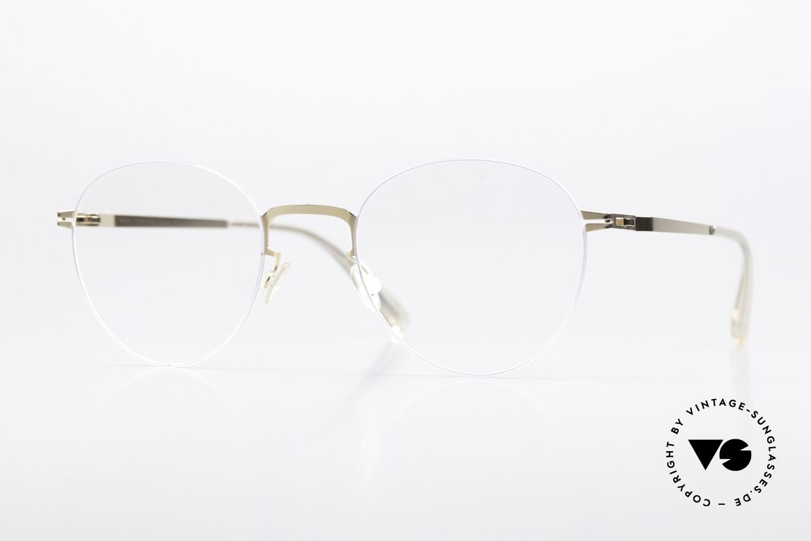 Mykita Eito Silver / Champagne Gold, Mykita Brille, Modell EITO, Größe 49-20, color 303, Passend für Herren und Damen