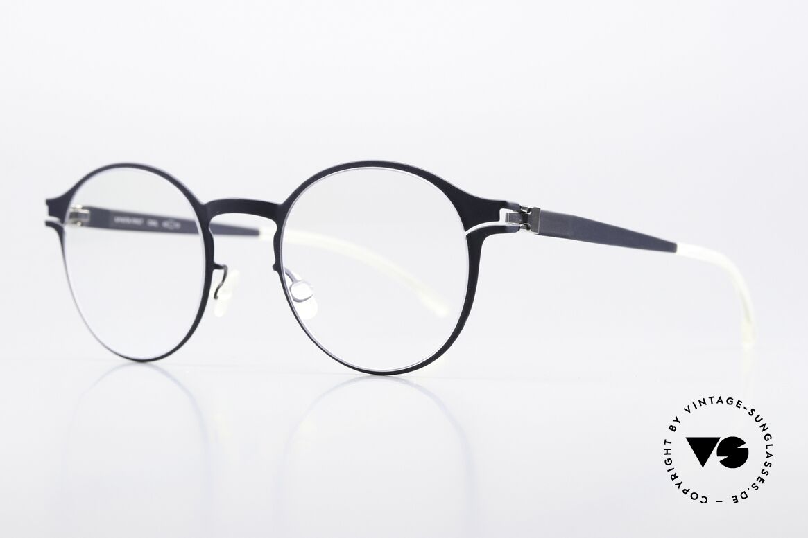 Mykita Owl Pantobrille Small Unisex, color 211 = "Night Blue"; Damenbrille & Herrenbrille, Passend für Herren und Damen