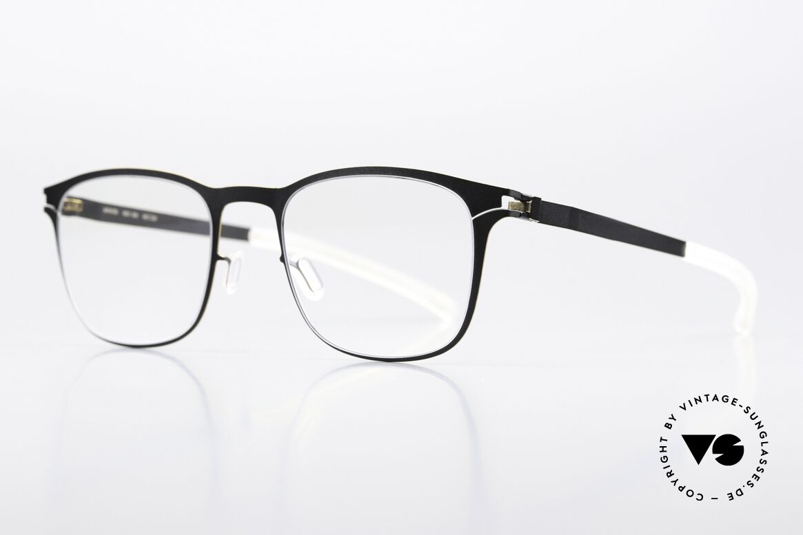 Mykita Kai Metallbrille Black Gold Edges, color 279 = "Black/Gold Edges" für Damen & Herren, Passend für Herren und Damen