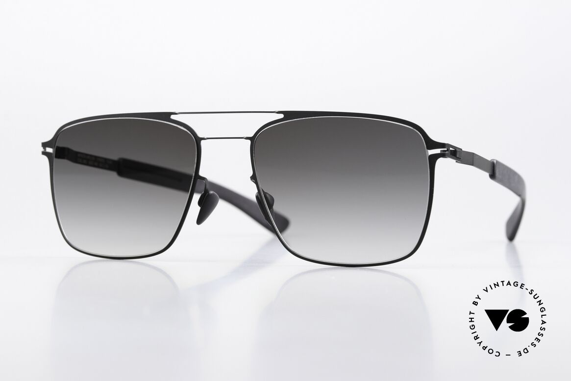 Mykita Mylon Flax Sonnengläser Grau Verlauf, rare Mykita Mylon HYBRID Sonnenbrille; FLAX, Passend für Herren
