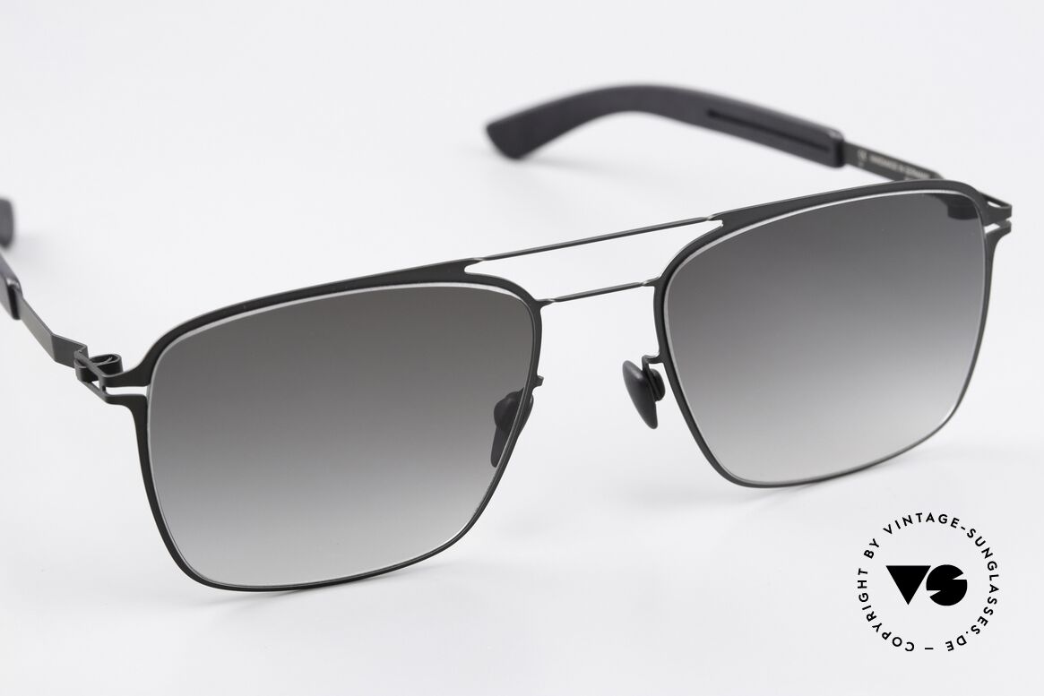 Mykita Mylon Flax Sonnengläser Grau Verlauf, ungetragenes vintage Modell aus dem Jahre 2017, Passend für Herren
