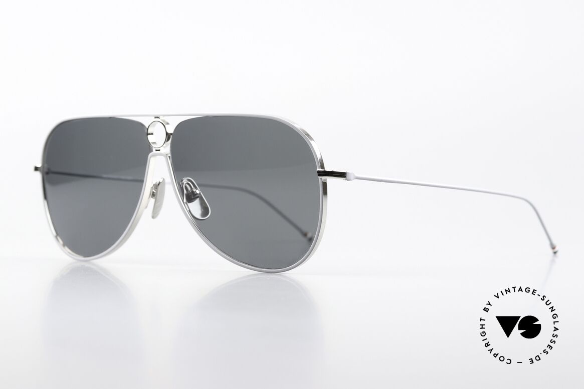 Thom Browne TBS115 XXL Herren Sonnenbrille, wirklich stilvoll & in Spitzenqualität, made in Japan, Passend für Herren