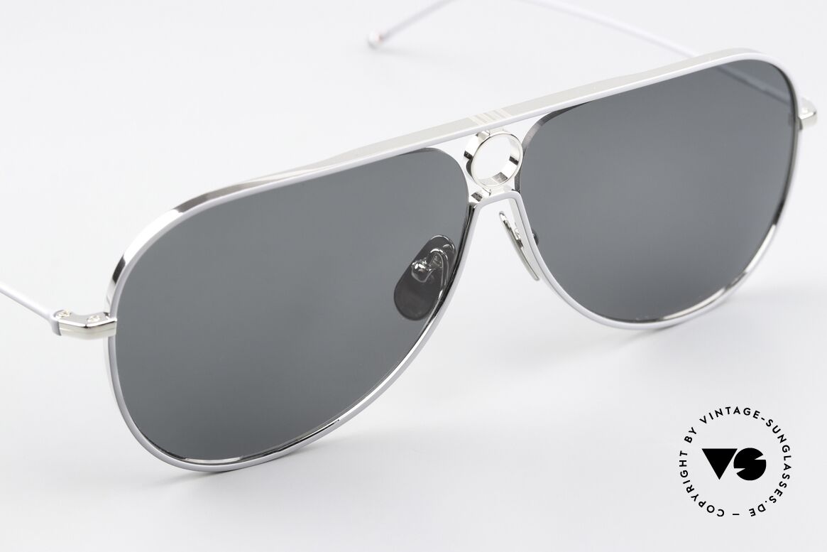 Thom Browne TBS115 XXL Herren Sonnenbrille, ein edles Designer-Accessoire für alle Mode-Liebhaber, Passend für Herren
