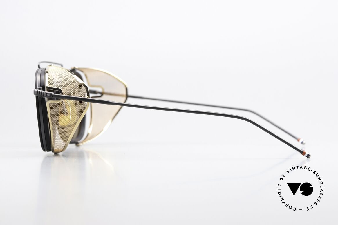 Thom Browne TB808 Glas Leicht Gold Verspiegelt, ein edles Designer-Accessoire für alle Mode-Liebhaber, Passend für Herren