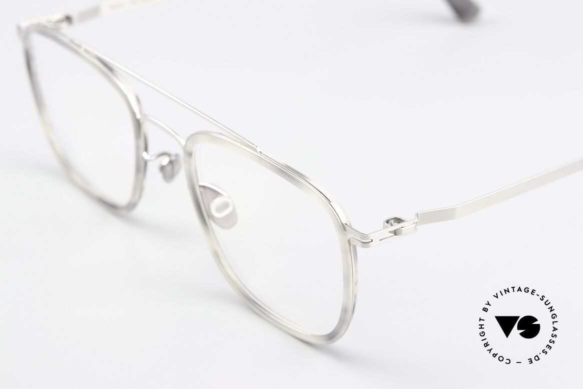 Mykita Hanno Eckige Brille Grey Havana, wohlbekannte Spitzenqualität; handmade in Germany, Passend für Herren und Damen