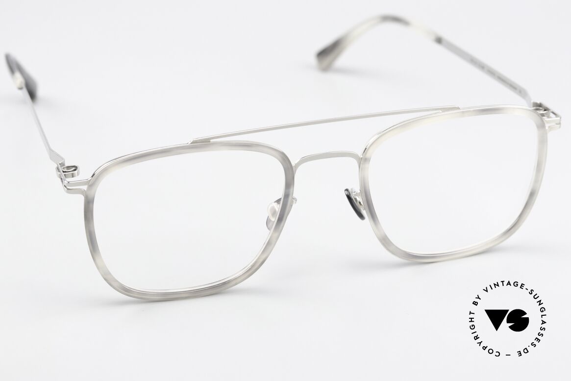 Mykita Hanno Eckige Brille Grey Havana, ungetragenes Modell von 2017, mit orig. Verpackung, Passend für Herren und Damen