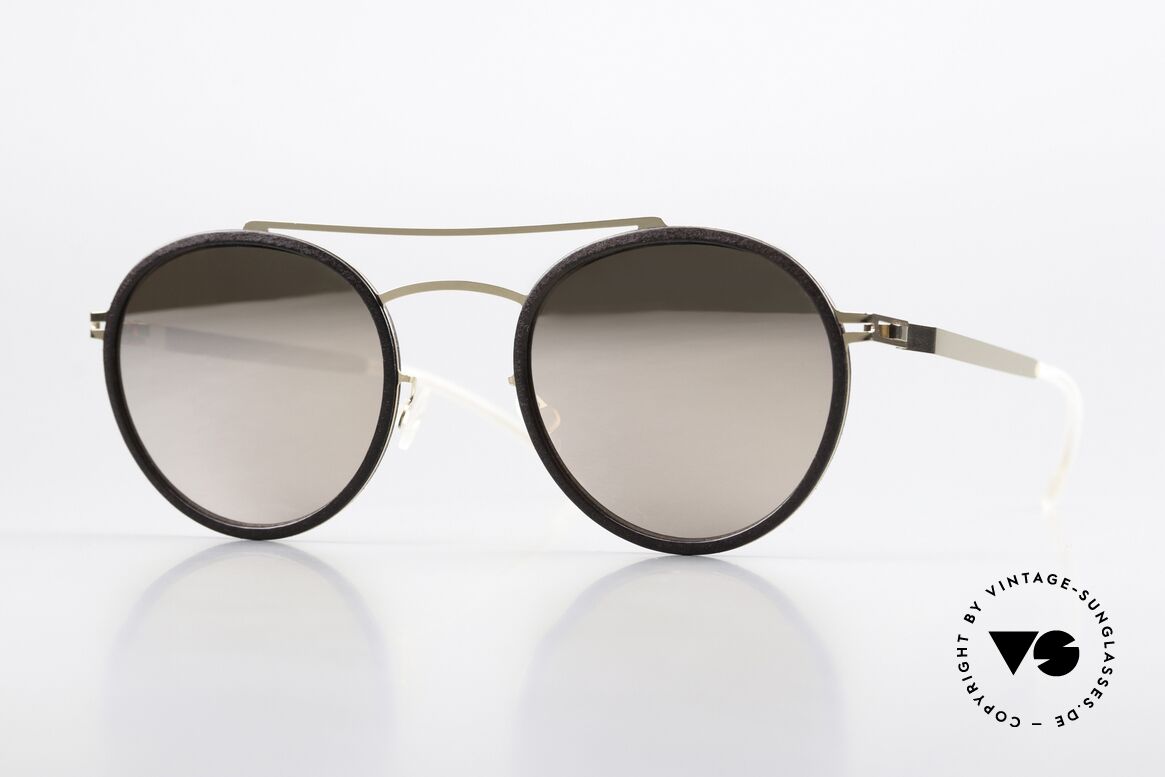 Mykita Mylon Hay Sonnenbrille Verspiegelt Panto, MYKITA MYLON HYBRID Sonnenbrille; HAY, Passend für Herren und Damen