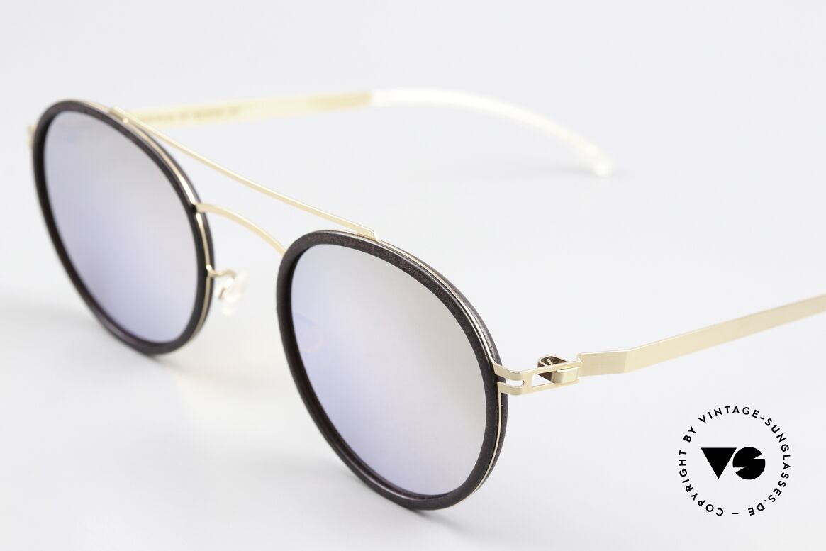 Mykita Mylon Hay Sonnenbrille Verspiegelt Panto, Brillenliebhaber wissen um das Mylon Konzept, Passend für Herren und Damen