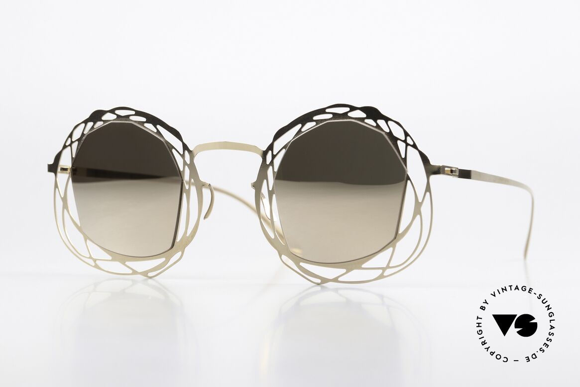 Mykita Nita Spektakuläres Brillendesign, Mykita Sonnenbrille, Mod. NITA, Gr. 42/32, color 291, Passend für Damen