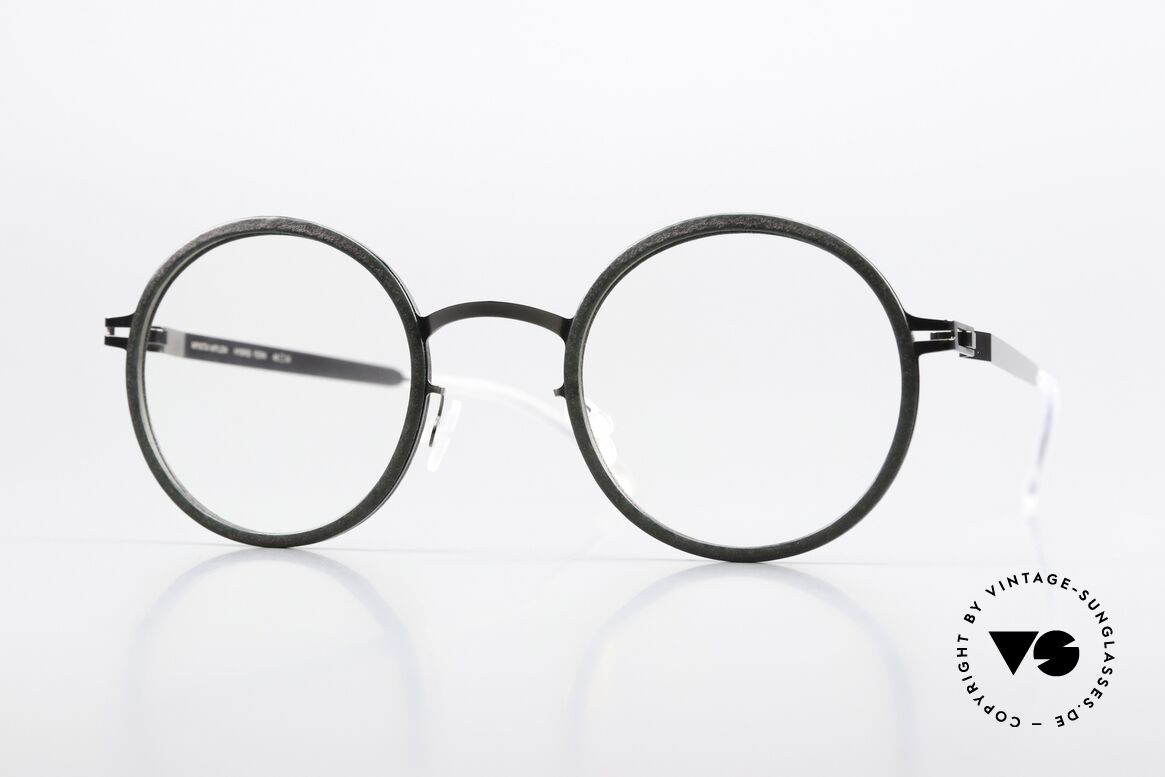 Mykita Mylon Fern Runde Designerbrille Berlin, MYKITA MYLON HYBRID Brillenfassung; FERN, Passend für Herren und Damen