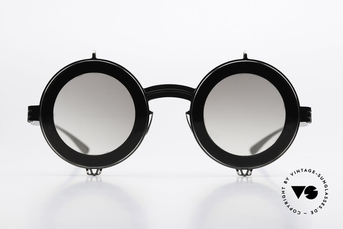Mykita Fedor Spektakuläre Sonnenbrille, eine Zusammenarbeit mit Modedesigner Damir Doma, Passend für Herren und Damen