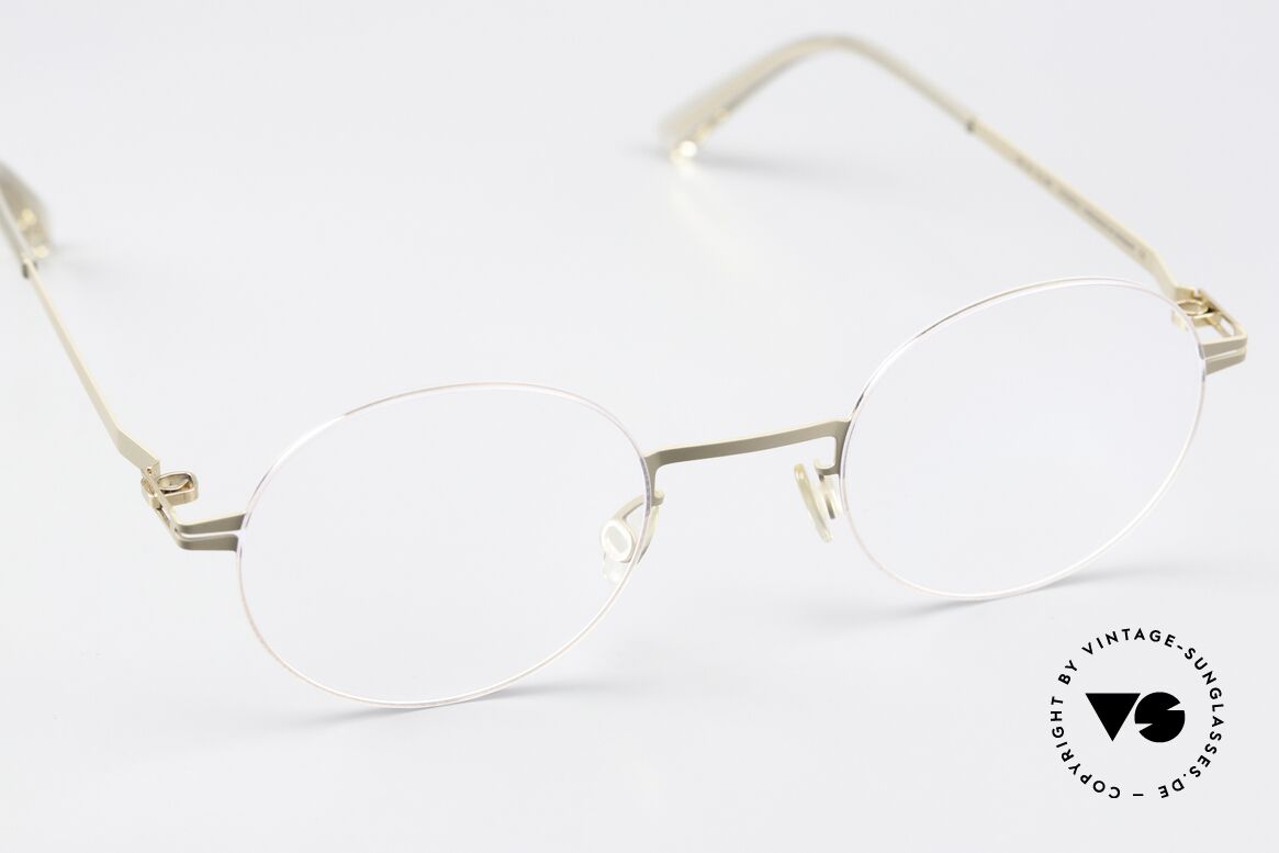 Mykita Sho Runde Brille Metall Unisex, ungetragenes Modell; inkl. original Etui von Mykita, Passend für Herren und Damen