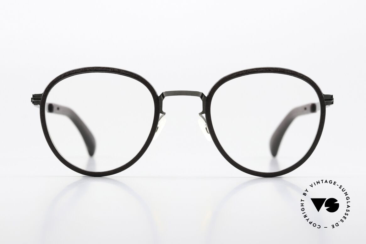 Mykita Mylon Palm Runde Designerbrille Panto, PANTO Brillendesign, Gr. 47-22 und Farbe 366, Passend für Herren und Damen