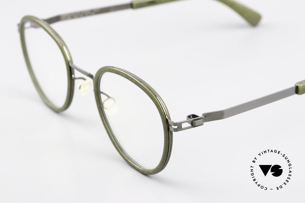 Mykita Mylon Palm Brille Khaki / Shiny Graphite, Brillenliebhaber wissen um das Mylon Konzept, Passend für Herren und Damen