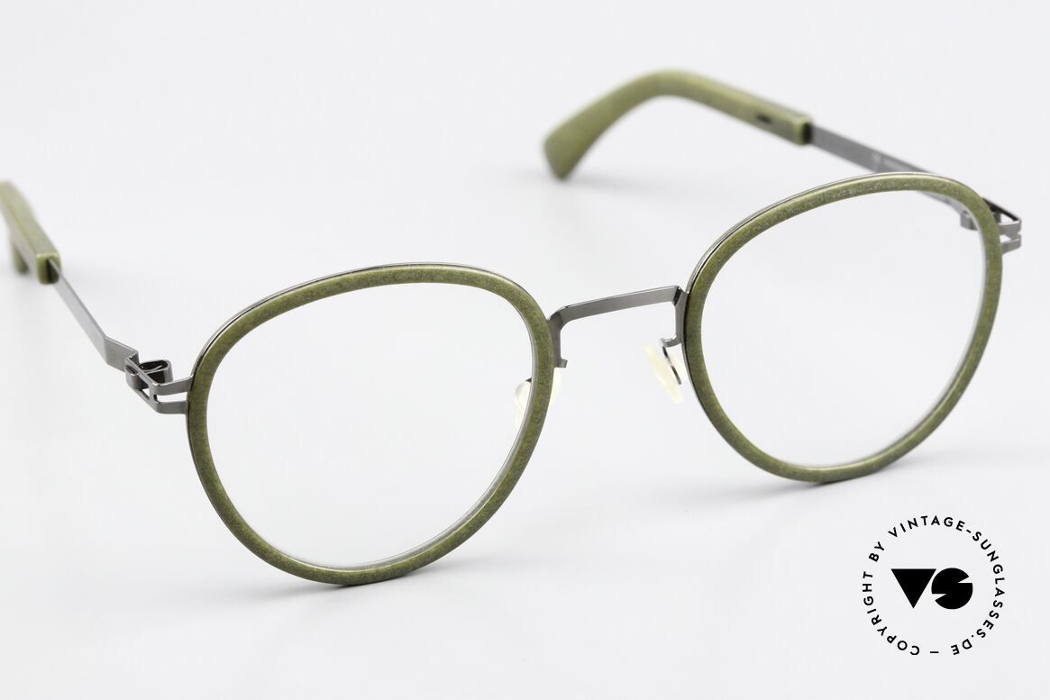 Mykita Mylon Palm Brille Khaki / Shiny Graphite, ungetragenes Modell von 2018 mit Verpackung, Passend für Herren und Damen