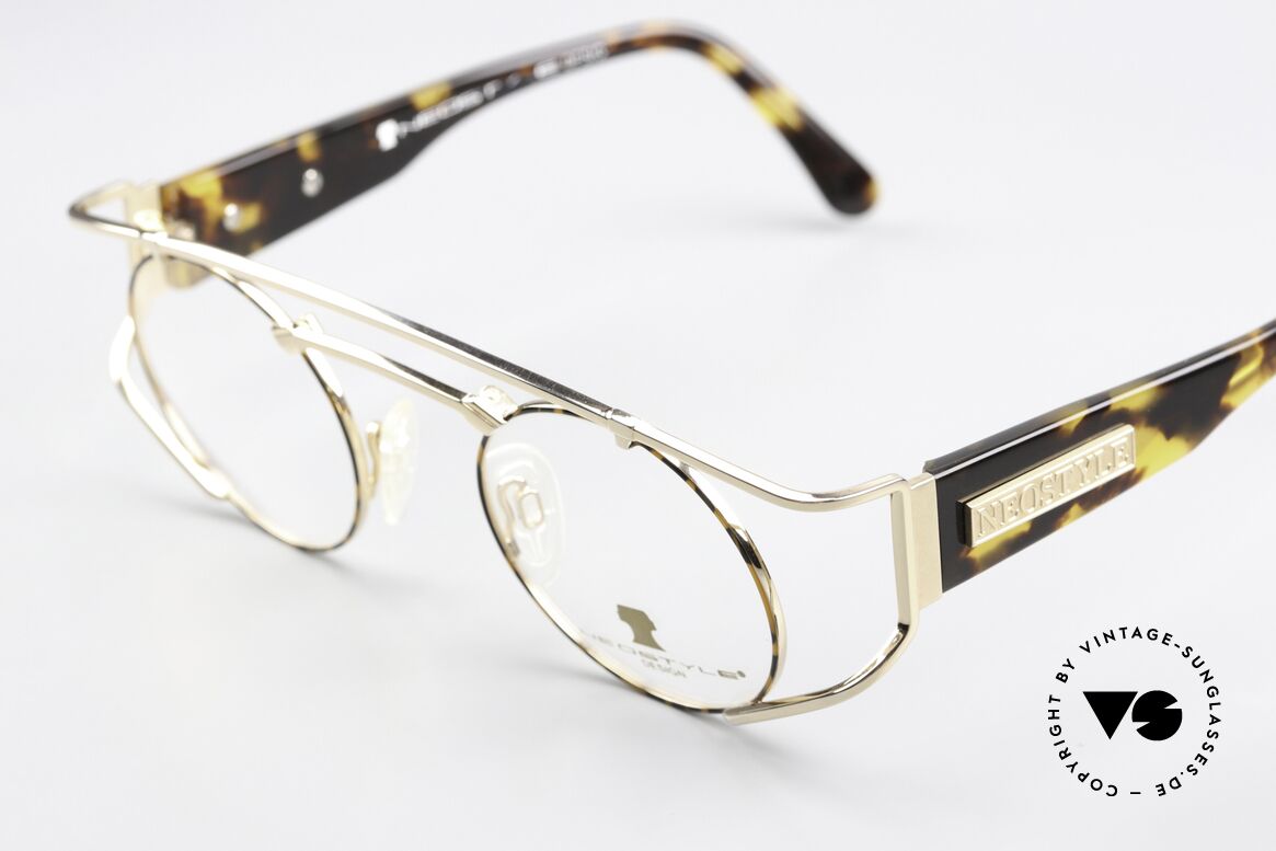 Neostyle Superstar 1 35 Jahre Alte Vintage Brille, sämtliche Metallteile sind hochwertig vergoldet, Passend für Herren und Damen