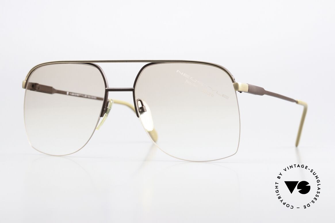 Neostyle Jet 8 70er Nylor Brille Kein Retro, markante Neostyle Brillenfassung der 70er Jahre, Passend für Herren