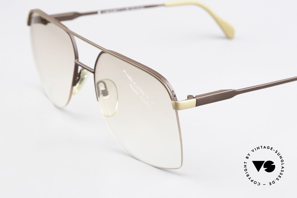 Neostyle Jet 8 70er Nylor Brille Kein Retro, ungetragen (wie alle unsere vintage Neostyles), Passend für Herren
